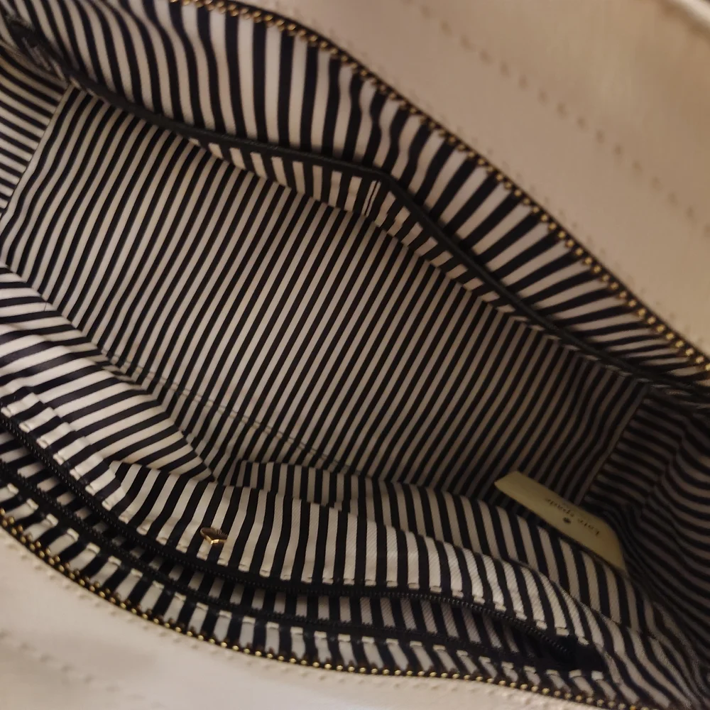 Kate Spade Black and White Satchel - Picture 8 of 16